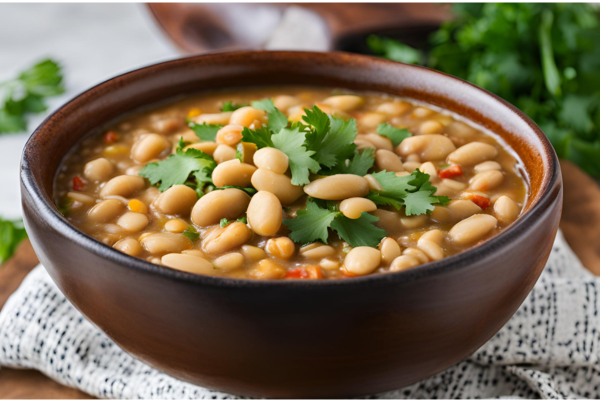 Vegan white bean chili