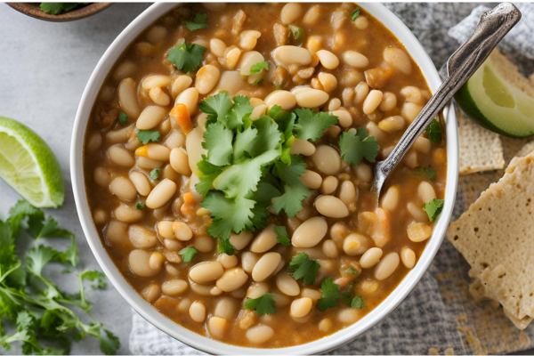 Vegan white bean chili