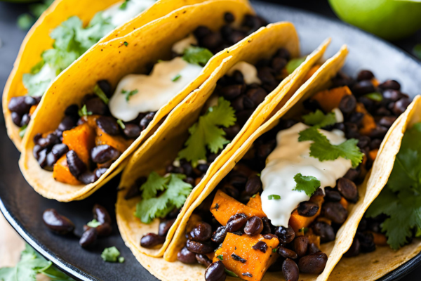 Sweet Potato and Black Bean Tacos